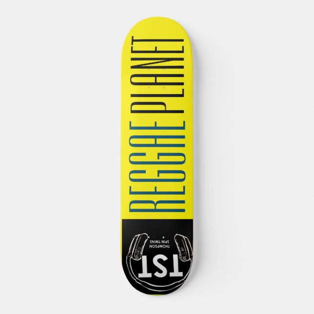 REGGAE PLANET Skateboard / JMT USA (Front)