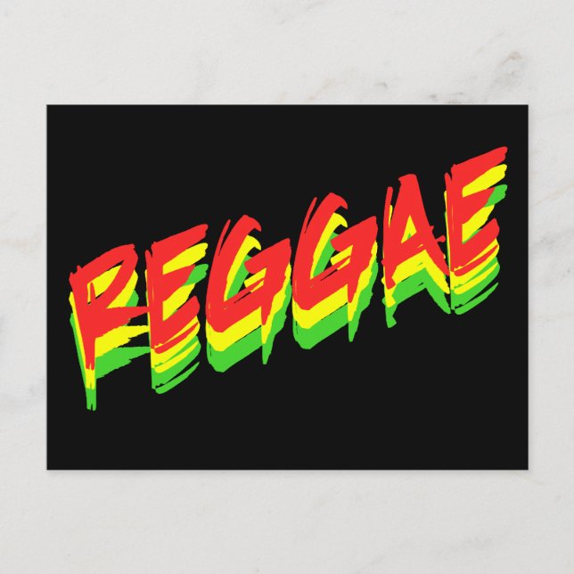 Reggae Postcard (Front)