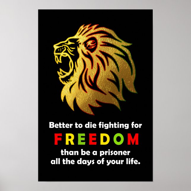 Reggae Quote Poster (Front)