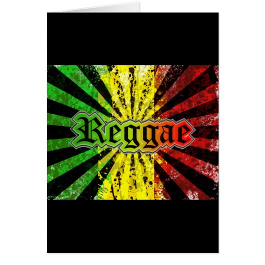 reggae rasta cards (Front)