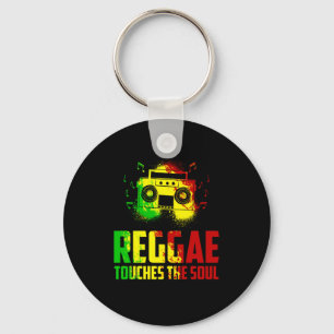 Reggae Rasta Rastafari Keychain