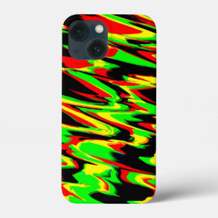 Black Letter Y And Red Green Yellow Graffiti Phone Case For Iphone