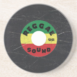 Reggae Record - Sandstone Coaster