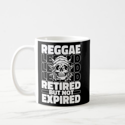 Reggae Retired Music Rastafarian  Rastafari Rasta  Coffee Mug