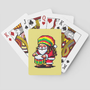 Reggae Rhythms with Santa - Christmas Beat Poker Cards