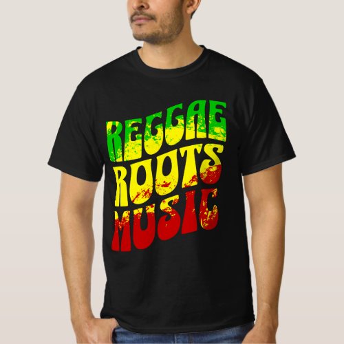 Reggae roots music T_Shirt