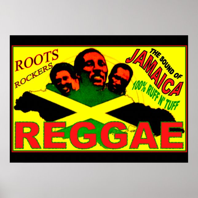 REGGAE ROOTS ROCKERS 28" x 20" Poster (Front)