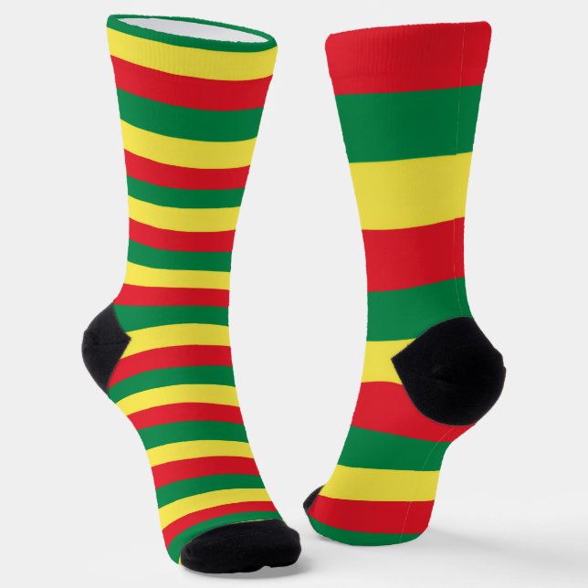Reggae Socken Reggae Rasta Roots Socks (Angled)
