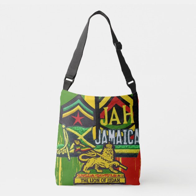 rasta cross body bag