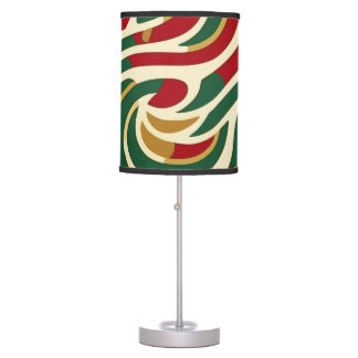 Reggae Tribal Pop Art Table Lamp