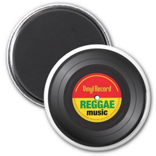 Reggae Vinyl 45 Magnet