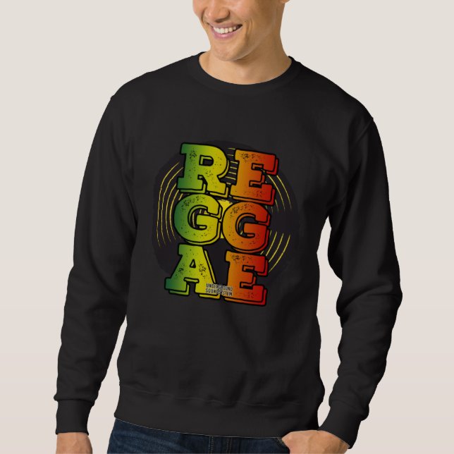 Reggae Vinyl Rasta Sweatshirt (Front)