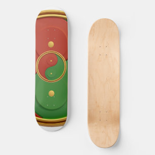 Reggae Yin & Yang Skateboard