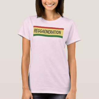 REGGAENERATION ; Reggae, Hippie, Rasta, T-Shirt