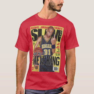 Reggie Miller New King Pacers Slam Cover T-Shirt