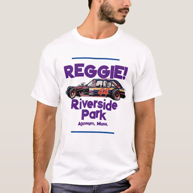 Reggie Riverside Park Tee Shirt RETRO! 2 Sided! (Front)