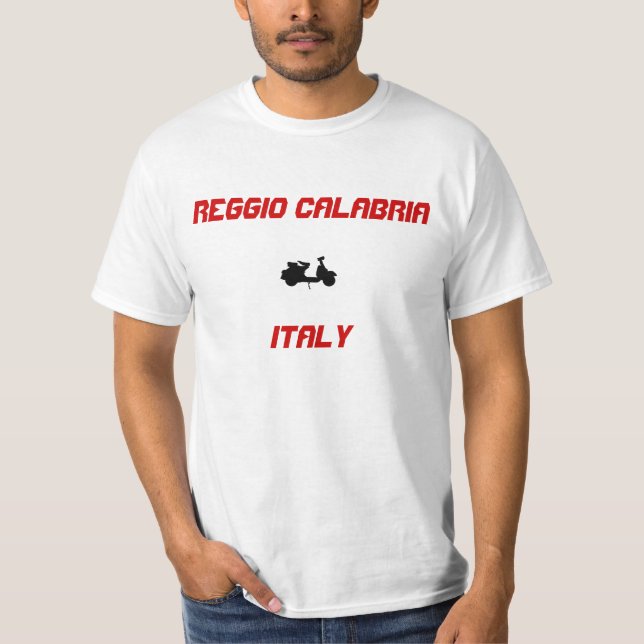 Reggio Calabria, Italy Scooter T-Shirt (Front)