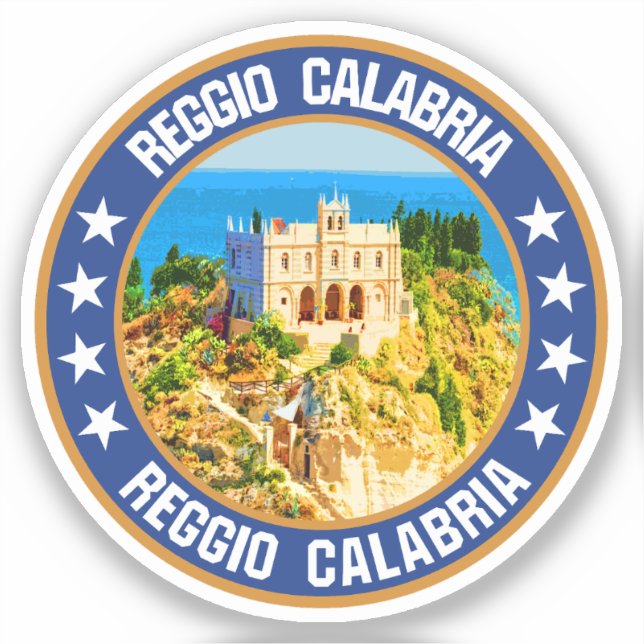 Reggio Calabria                                    Sticker (Front)