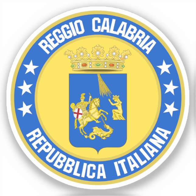 Reggio Calabria                                    Sticker (Front)