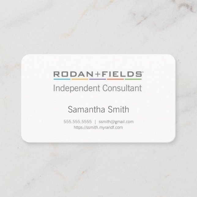 Regimen Biz Cards with Color Checkboxes (Front)