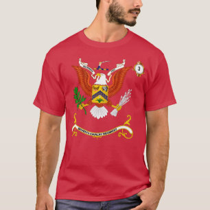 Regimental Colors 3rd Squadron 7th Cavalry Regimen T-Shirt