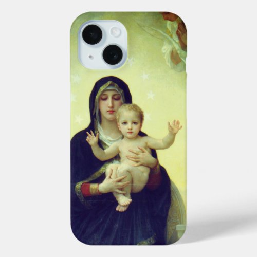 Regina Angelorum _ William_Adolphe Bouguereau iPhone 15 Case
