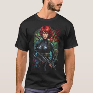 Regina Dino Crisis Island Dinosaurs Survival Portr T-Shirt