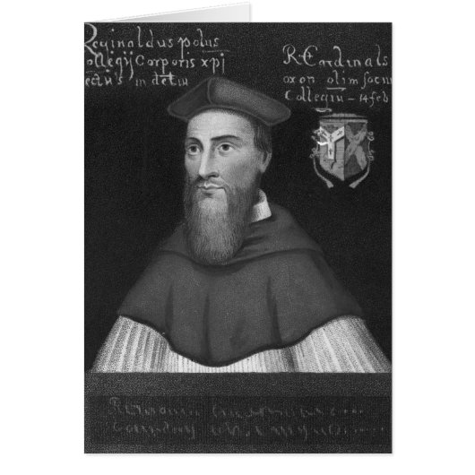 Reginald Cardinal Pole Cards (Front)