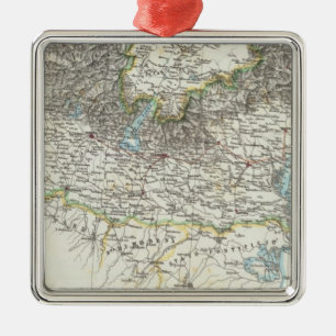 Region of Lombardy Metal Ornament