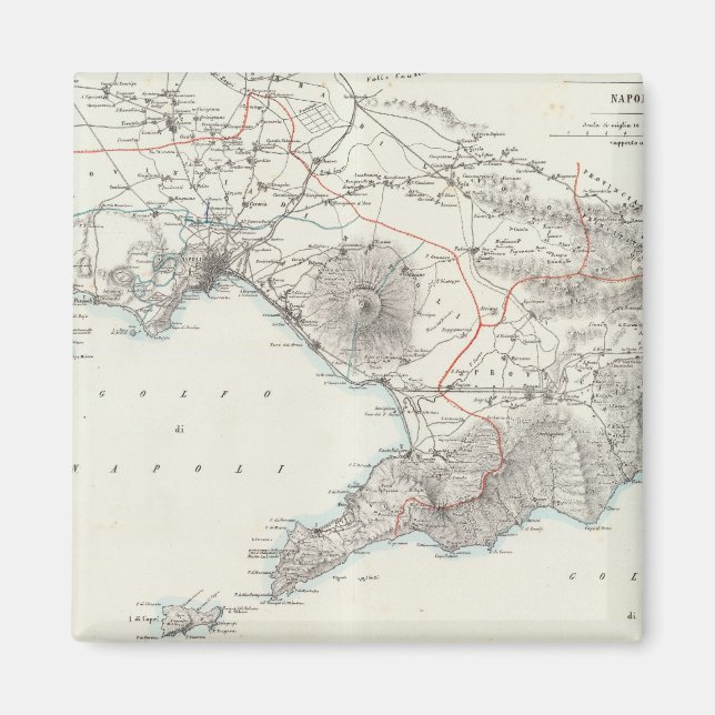 Region of Naples Italy Magnet (Front)