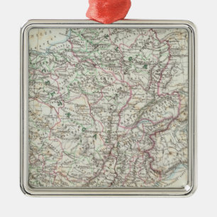 Region of Paris France Metal Ornament