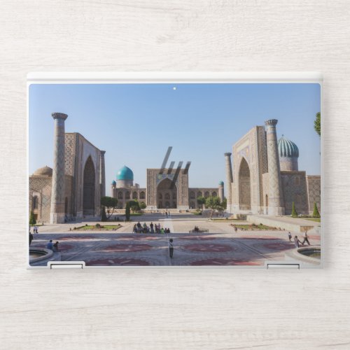 Registan square at sunset _ Samarkand Uzbekistan HP Laptop Skin
