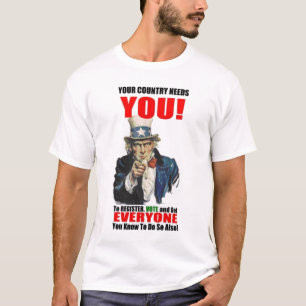 Register to Vote, 2008 T-Shirt