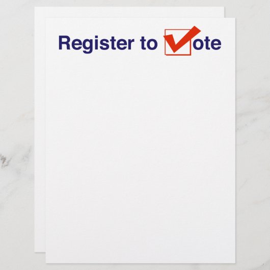 Register To Vote 2024 (Front/Back)