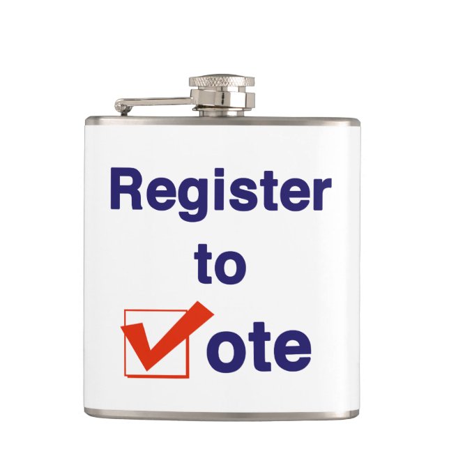 Register To Vote 2024 Flask (Front)