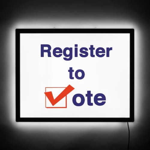 Register To Vote 2024 LED Sign