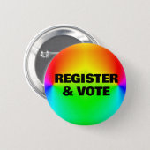 REGISTER & VOTE (edit text) Button (Front & Back)