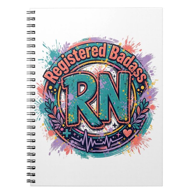 Registered Badass RN Notebook (Front)