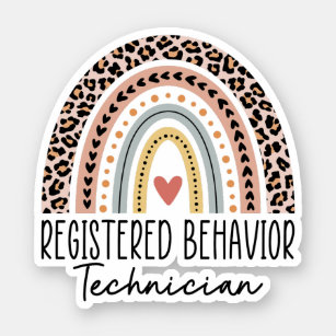 ABA stickers, Behavior Tech, BCBA, ABA gift, Sticker