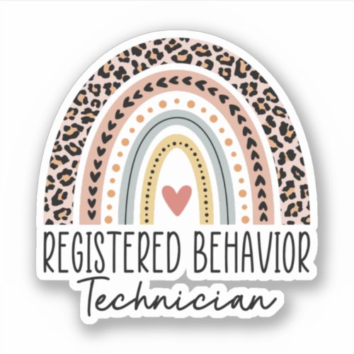 Registered Behavior Technician RBT BCBA ABA Gift Sticker