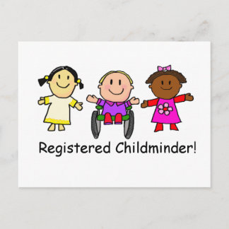 Registered Childminder Postcard