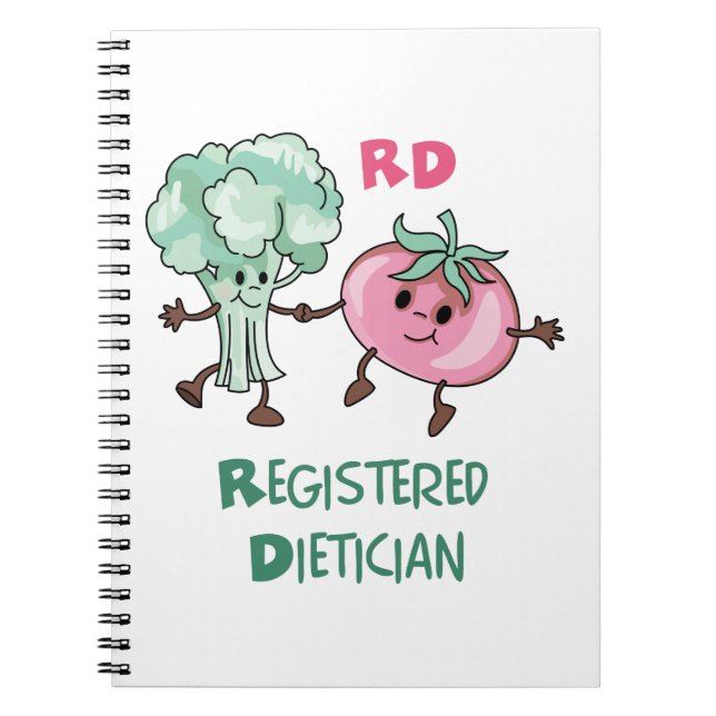 Registered Dietician Notebook (Front)