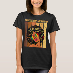 Registered Dietitian Black History Queen Melanin A T-Shirt