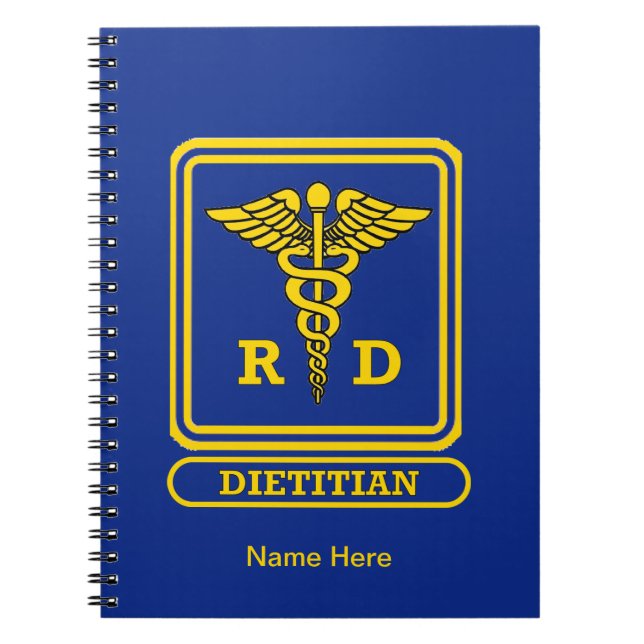 Registered Dietitian Notebook (Front)