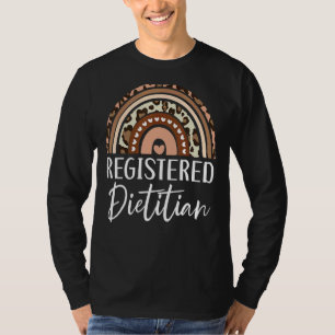 Registered Dietitian Nutrionist Diet Nutrition Job T-Shirt