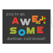 Registered Dietitian Nutritionist Day Awesome (Front Horizontal)