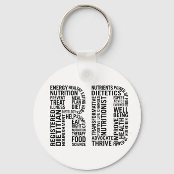 Registered Dietitian Rd Keychain by ModernDesignLife at Zazzle