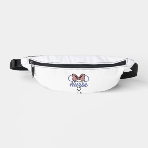 Registered Nurse Bow Stethoscope Vintage Graphic_1 Fanny Pack