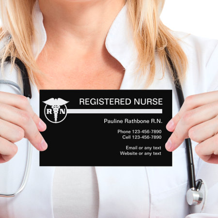 Registered Nurse Business Card