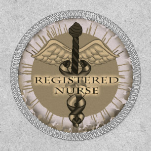 Registered Nurse Caduceus Patch